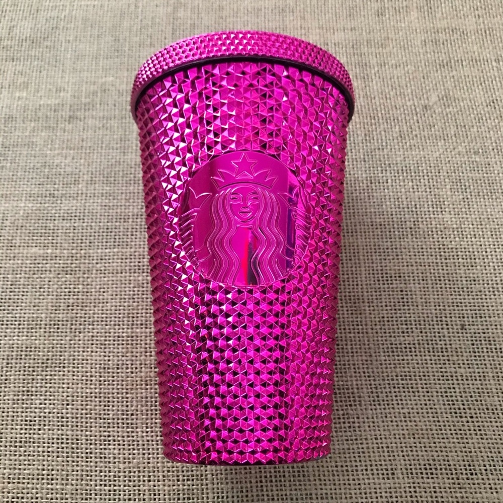 Starbucks Pink Cup Holiday 2022
